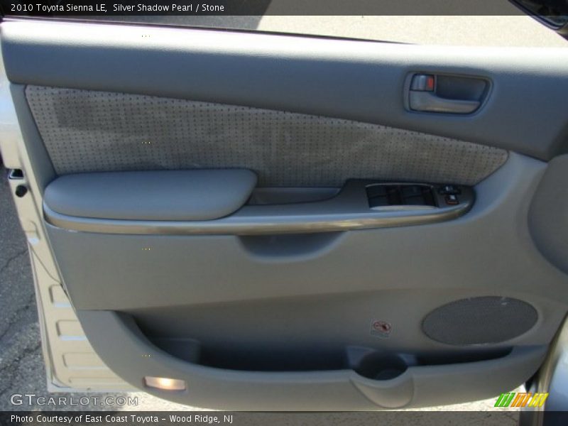 Silver Shadow Pearl / Stone 2010 Toyota Sienna LE