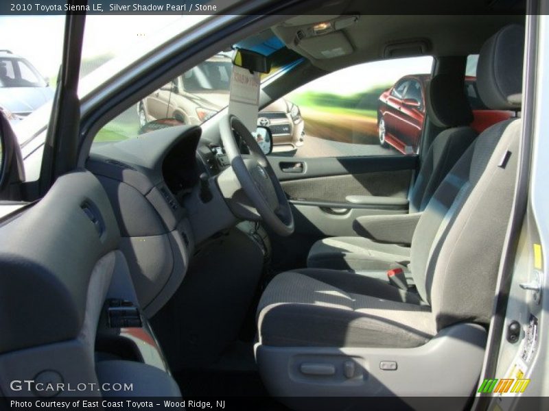 Silver Shadow Pearl / Stone 2010 Toyota Sienna LE