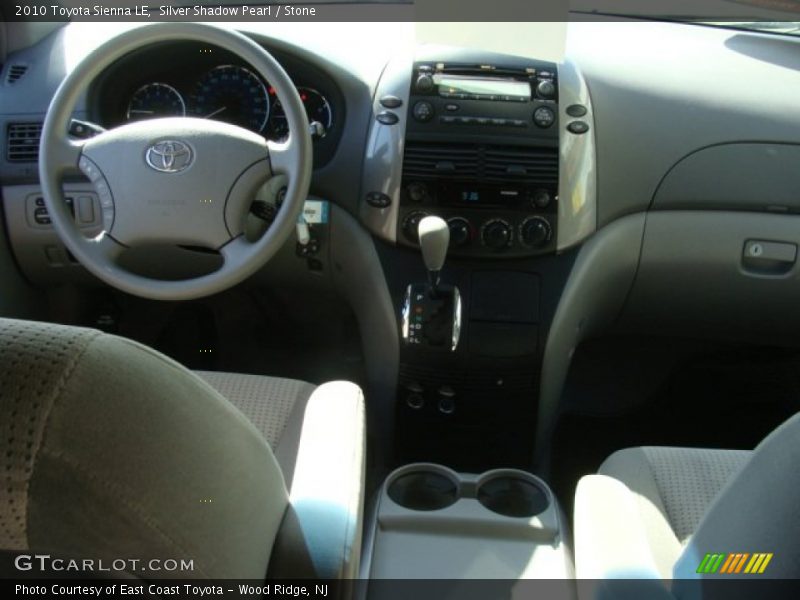 Silver Shadow Pearl / Stone 2010 Toyota Sienna LE