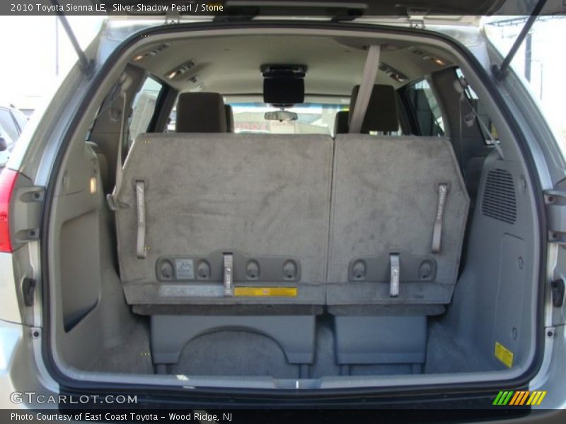 Silver Shadow Pearl / Stone 2010 Toyota Sienna LE