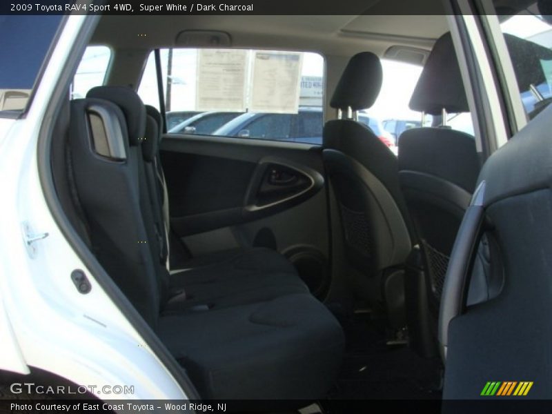 Super White / Dark Charcoal 2009 Toyota RAV4 Sport 4WD