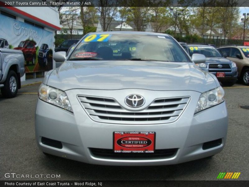 Titanium Metallic / Ash 2007 Toyota Camry LE