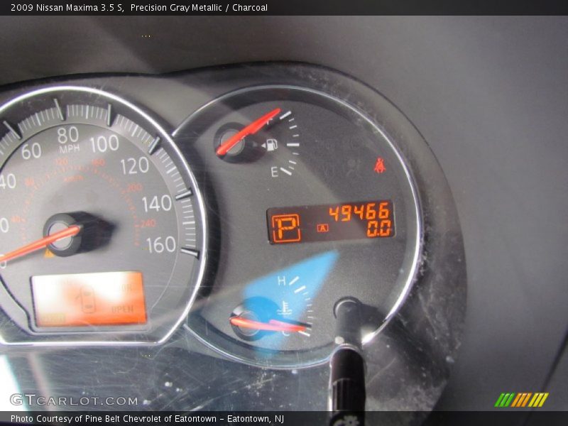 Precision Gray Metallic / Charcoal 2009 Nissan Maxima 3.5 S
