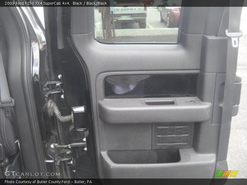 Black / Black/Black 2009 Ford F150 FX4 SuperCab 4x4