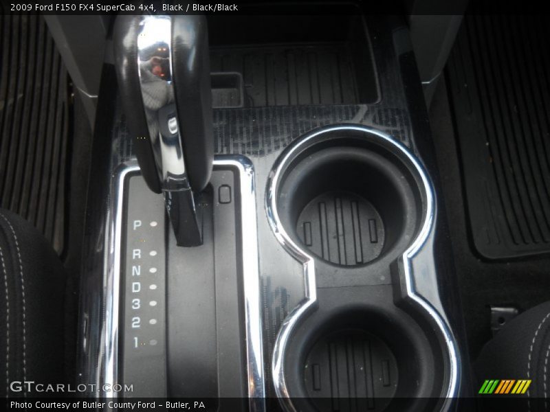 Black / Black/Black 2009 Ford F150 FX4 SuperCab 4x4