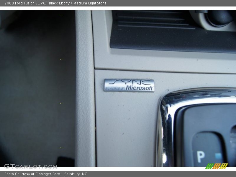 Black Ebony / Medium Light Stone 2008 Ford Fusion SE V6