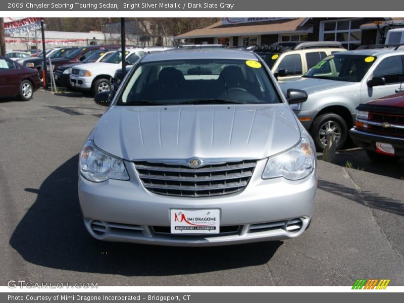 Bright Silver Metallic / Dark Slate Gray 2009 Chrysler Sebring Touring Sedan