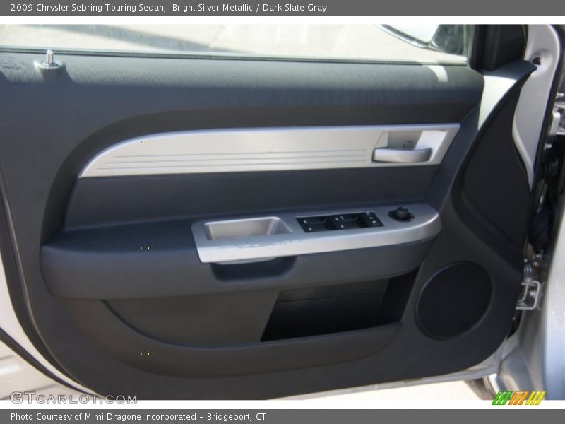 Bright Silver Metallic / Dark Slate Gray 2009 Chrysler Sebring Touring Sedan