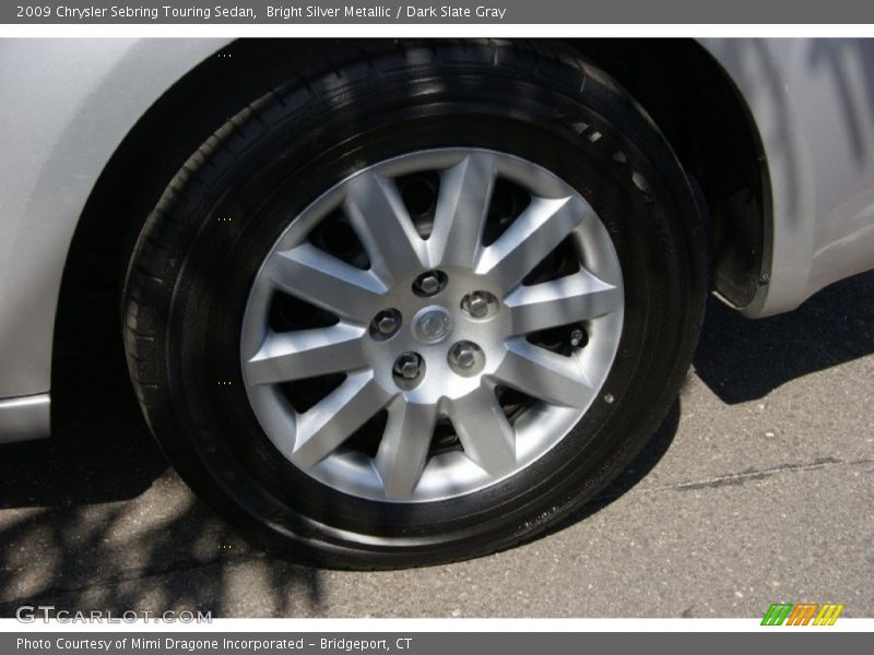 Bright Silver Metallic / Dark Slate Gray 2009 Chrysler Sebring Touring Sedan