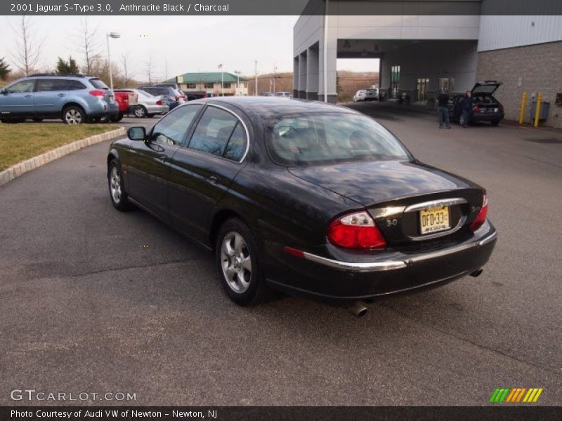 Anthracite Black / Charcoal 2001 Jaguar S-Type 3.0