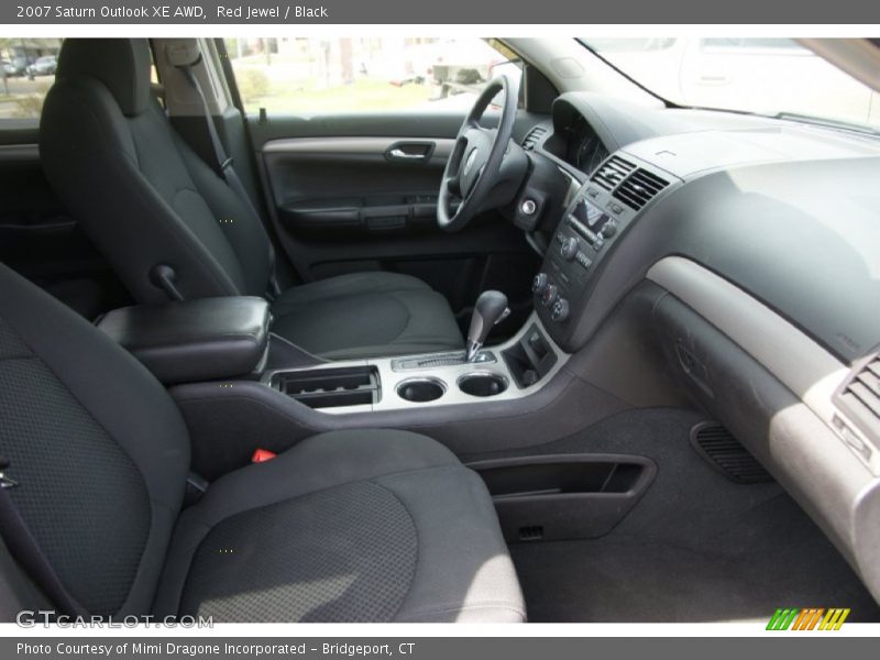 Red Jewel / Black 2007 Saturn Outlook XE AWD