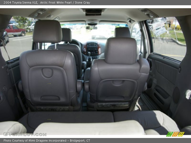 Arctic Frost White Pearl / Stone Gray 2004 Toyota Sienna XLE