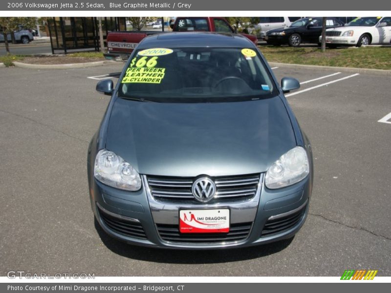 Blue Graphite Metallic / Grey 2006 Volkswagen Jetta 2.5 Sedan