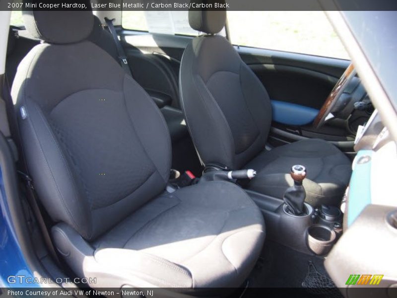 Laser Blue Metallic / Carbon Black/Carbon Black 2007 Mini Cooper Hardtop