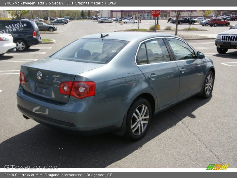 Blue Graphite Metallic / Grey 2006 Volkswagen Jetta 2.5 Sedan