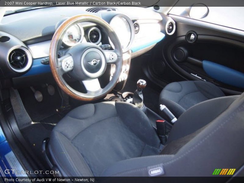 Laser Blue Metallic / Carbon Black/Carbon Black 2007 Mini Cooper Hardtop