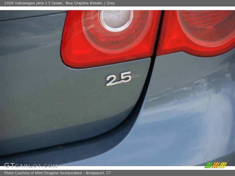 Blue Graphite Metallic / Grey 2006 Volkswagen Jetta 2.5 Sedan