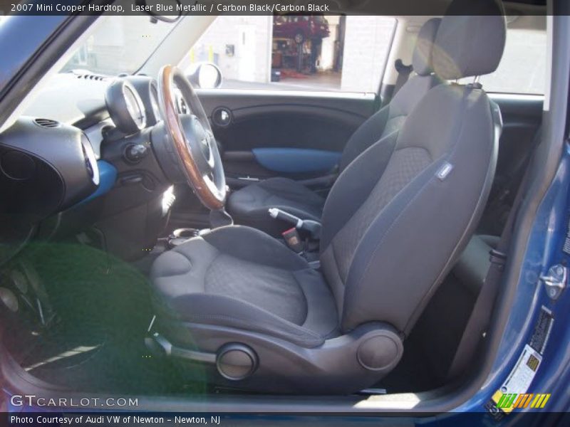 Laser Blue Metallic / Carbon Black/Carbon Black 2007 Mini Cooper Hardtop