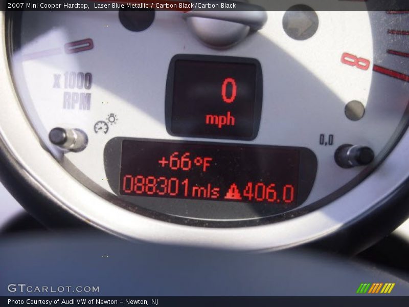 Laser Blue Metallic / Carbon Black/Carbon Black 2007 Mini Cooper Hardtop