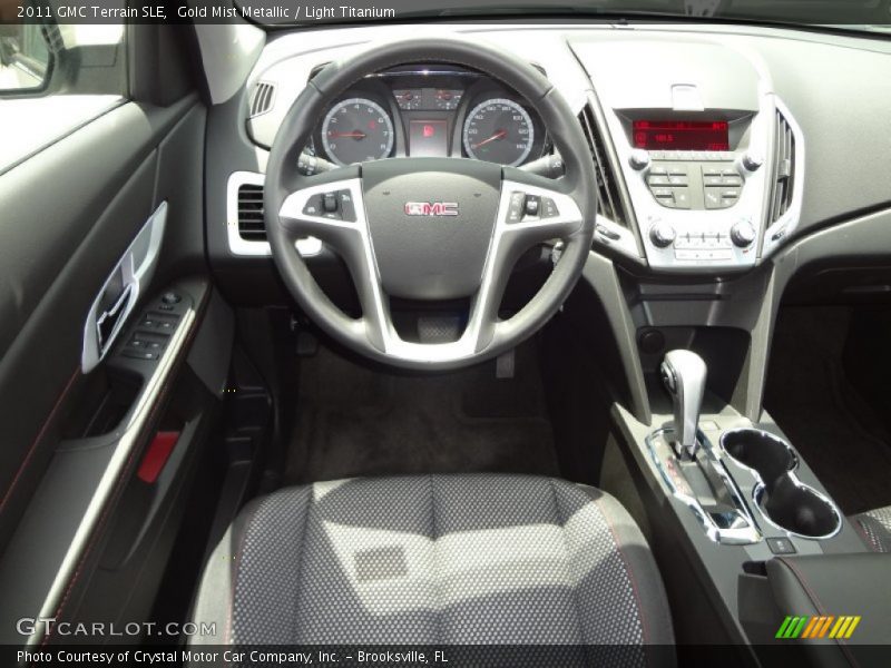 Gold Mist Metallic / Light Titanium 2011 GMC Terrain SLE