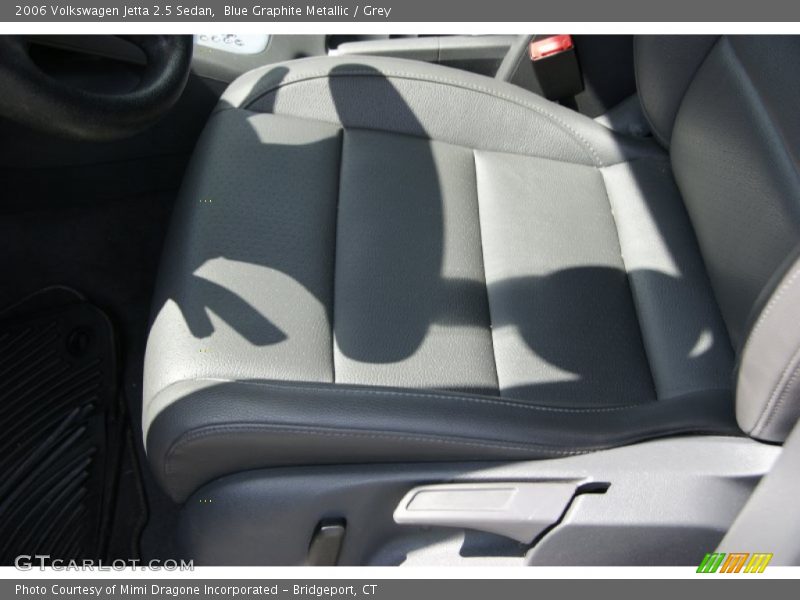 Blue Graphite Metallic / Grey 2006 Volkswagen Jetta 2.5 Sedan