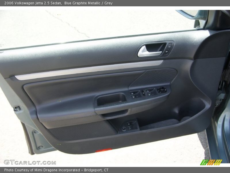 Blue Graphite Metallic / Grey 2006 Volkswagen Jetta 2.5 Sedan
