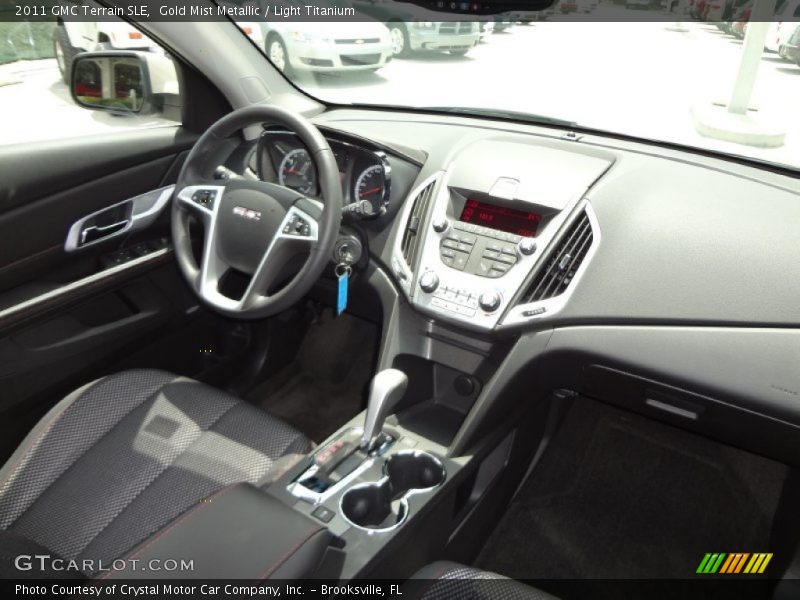 Gold Mist Metallic / Light Titanium 2011 GMC Terrain SLE
