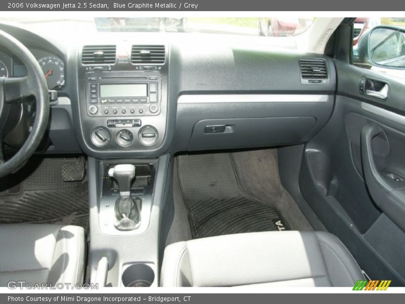 Blue Graphite Metallic / Grey 2006 Volkswagen Jetta 2.5 Sedan