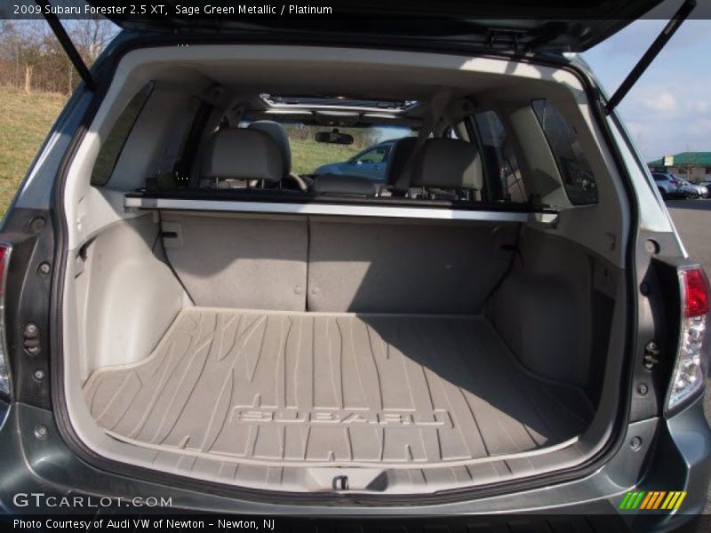 Sage Green Metallic / Platinum 2009 Subaru Forester 2.5 XT