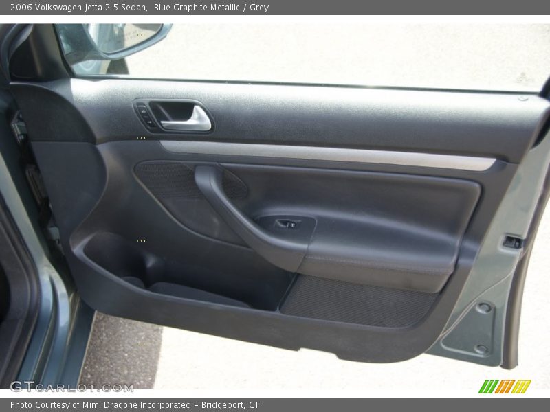 Blue Graphite Metallic / Grey 2006 Volkswagen Jetta 2.5 Sedan
