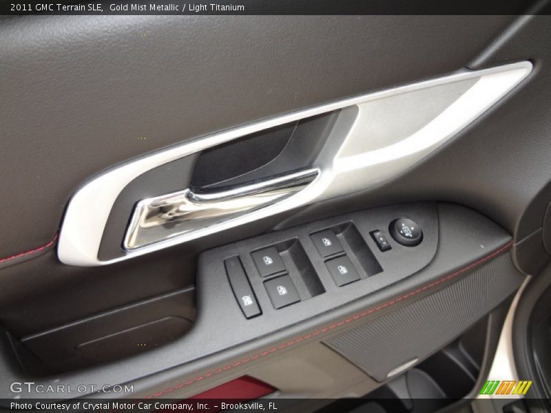 Gold Mist Metallic / Light Titanium 2011 GMC Terrain SLE