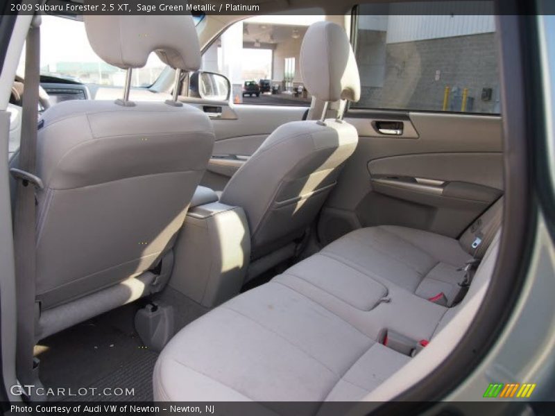 Sage Green Metallic / Platinum 2009 Subaru Forester 2.5 XT