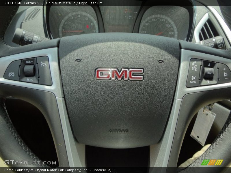 Gold Mist Metallic / Light Titanium 2011 GMC Terrain SLE