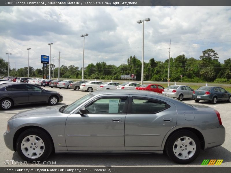 Silver Steel Metallic / Dark Slate Gray/Light Graystone 2006 Dodge Charger SE