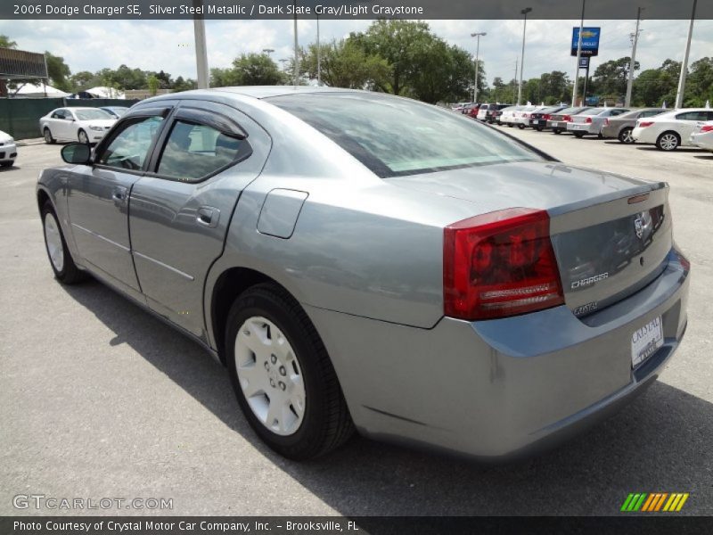 Silver Steel Metallic / Dark Slate Gray/Light Graystone 2006 Dodge Charger SE