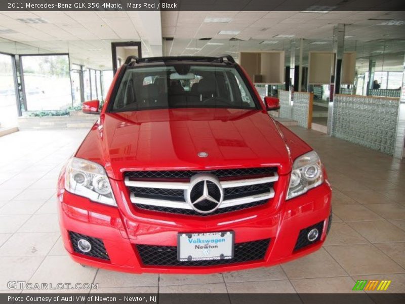 Mars Red / Black 2011 Mercedes-Benz GLK 350 4Matic