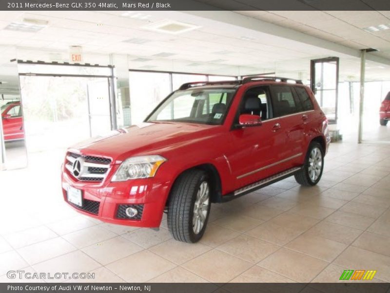 Mars Red / Black 2011 Mercedes-Benz GLK 350 4Matic