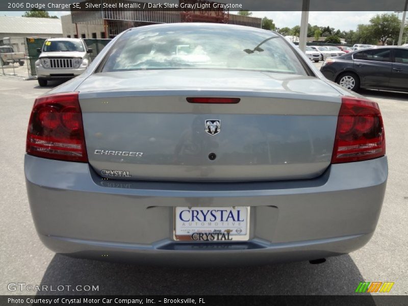 Silver Steel Metallic / Dark Slate Gray/Light Graystone 2006 Dodge Charger SE