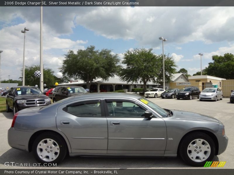 Silver Steel Metallic / Dark Slate Gray/Light Graystone 2006 Dodge Charger SE