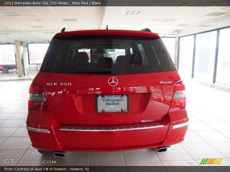 Mars Red / Black 2011 Mercedes-Benz GLK 350 4Matic