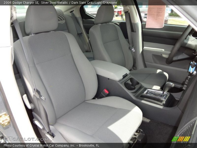 Silver Steel Metallic / Dark Slate Gray/Light Graystone 2006 Dodge Charger SE
