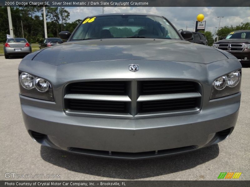 Silver Steel Metallic / Dark Slate Gray/Light Graystone 2006 Dodge Charger SE