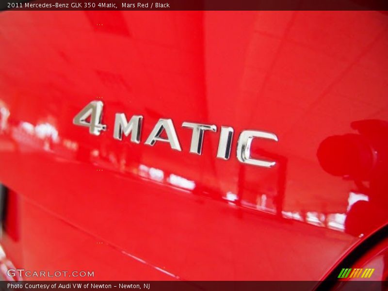 Mars Red / Black 2011 Mercedes-Benz GLK 350 4Matic