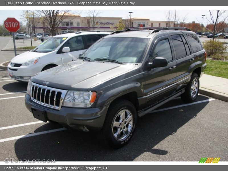 Graphite Metallic / Dark Slate Gray 2004 Jeep Grand Cherokee Overland 4x4