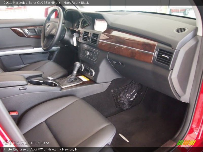 Mars Red / Black 2011 Mercedes-Benz GLK 350 4Matic