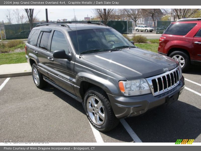 Graphite Metallic / Dark Slate Gray 2004 Jeep Grand Cherokee Overland 4x4