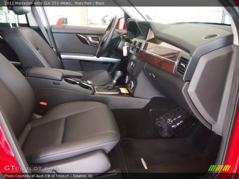 Mars Red / Black 2011 Mercedes-Benz GLK 350 4Matic