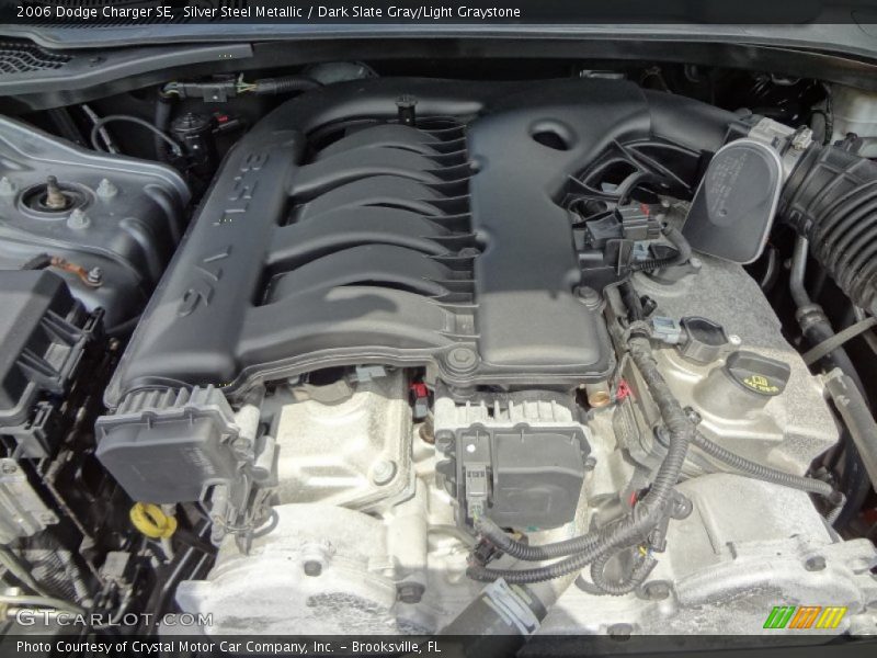 Silver Steel Metallic / Dark Slate Gray/Light Graystone 2006 Dodge Charger SE