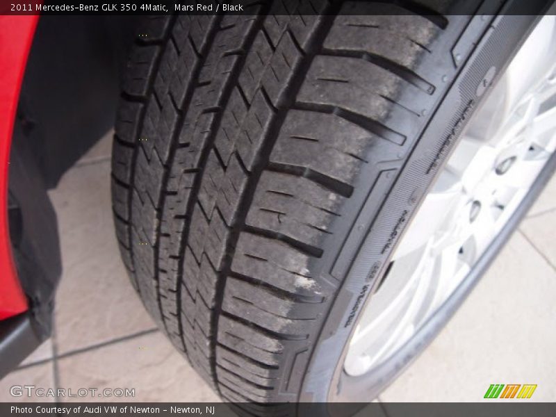 Mars Red / Black 2011 Mercedes-Benz GLK 350 4Matic