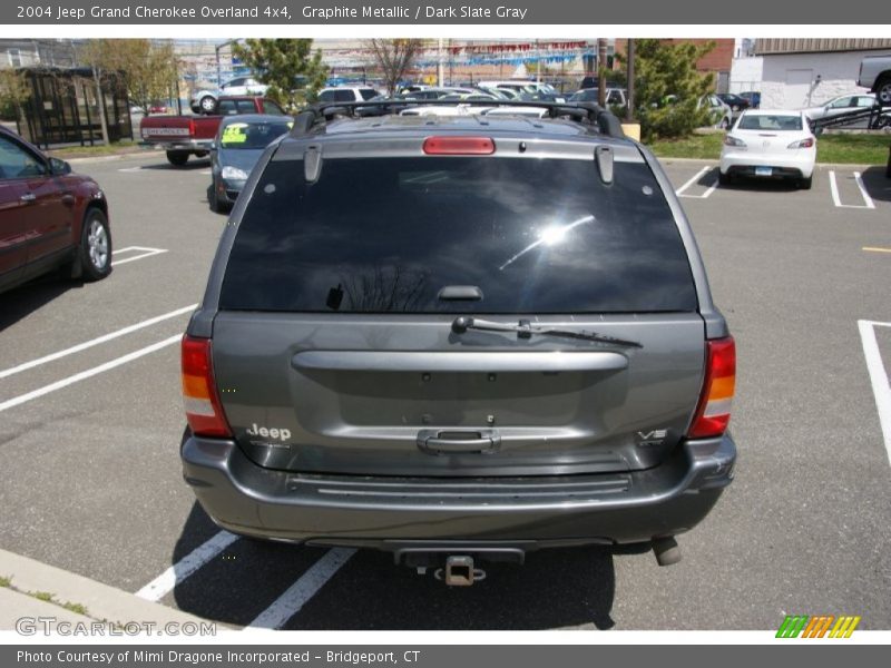 Graphite Metallic / Dark Slate Gray 2004 Jeep Grand Cherokee Overland 4x4